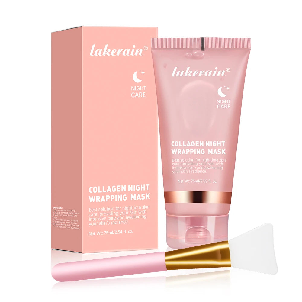 Collagen Wrapping Mask And Brush Set.