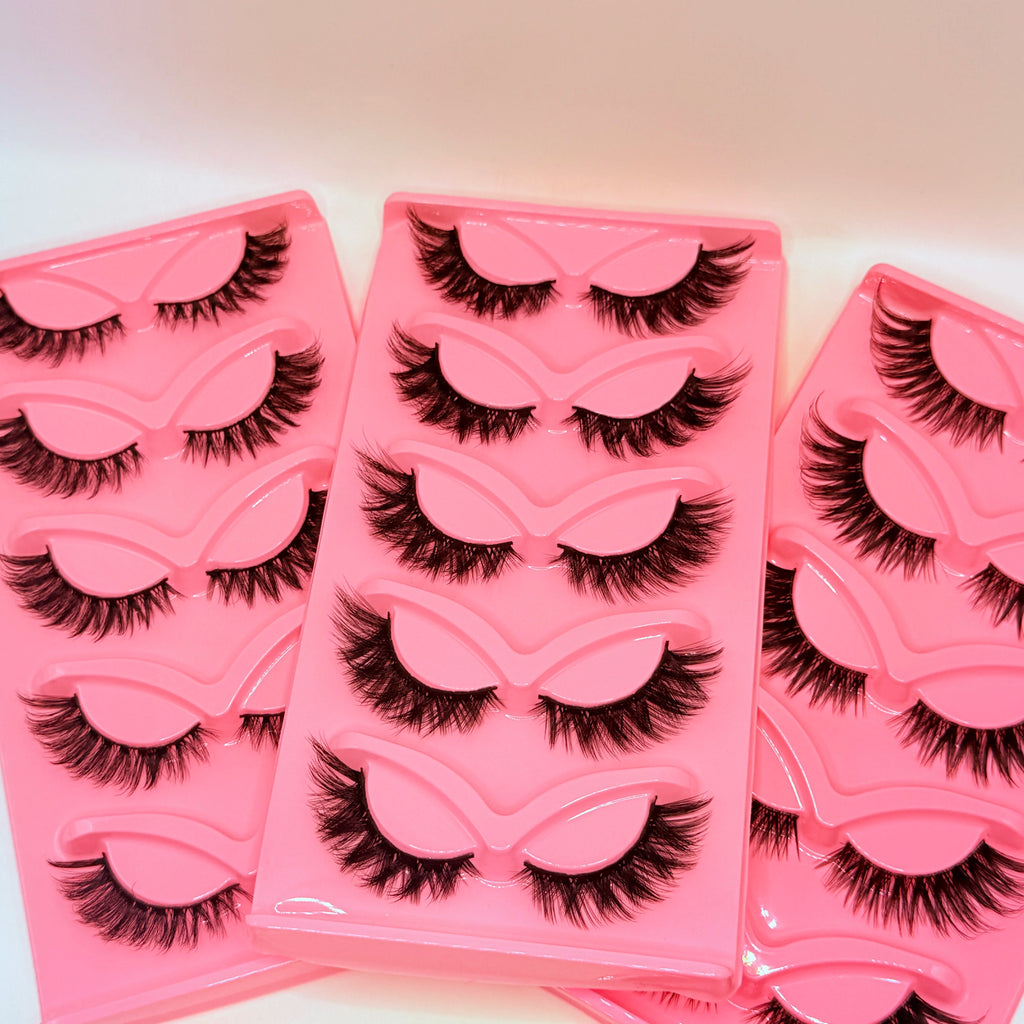 Cat Eye  Strip Lashes.