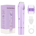 Woman Double Head Electric Shaver Leg Underarm &Bikini.