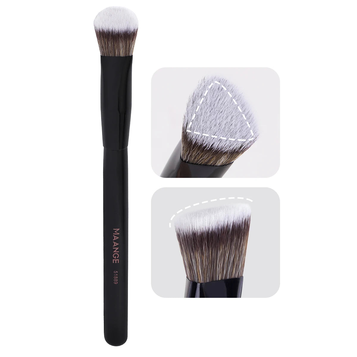 MAANGE Under Eye Concealer Triangle Makeup Brush.
