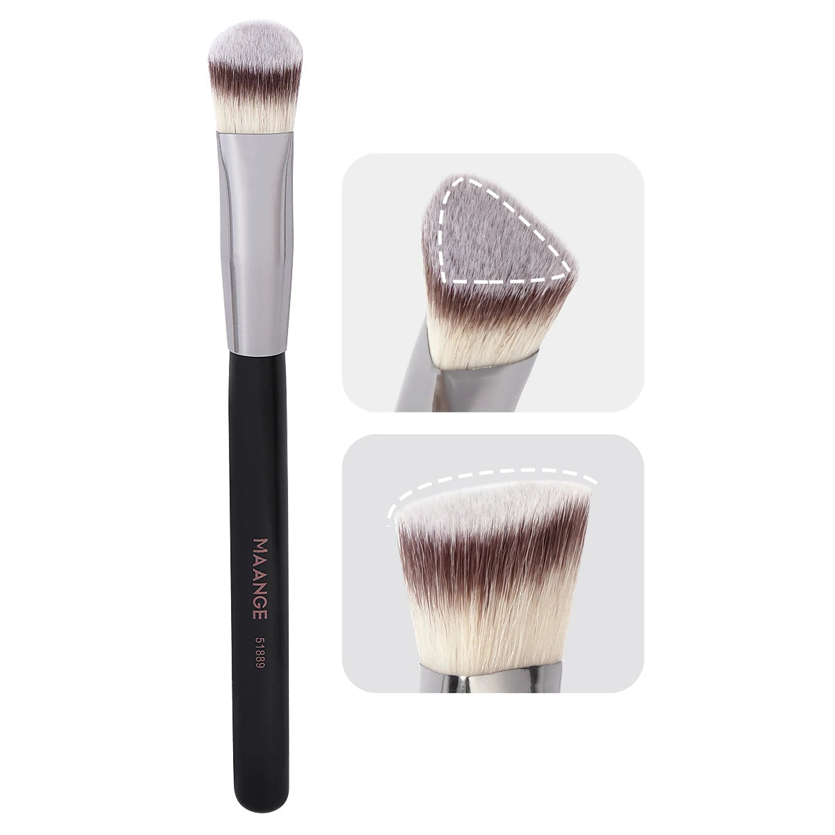 MAANGE Under Eye Concealer Triangle Makeup Brush.