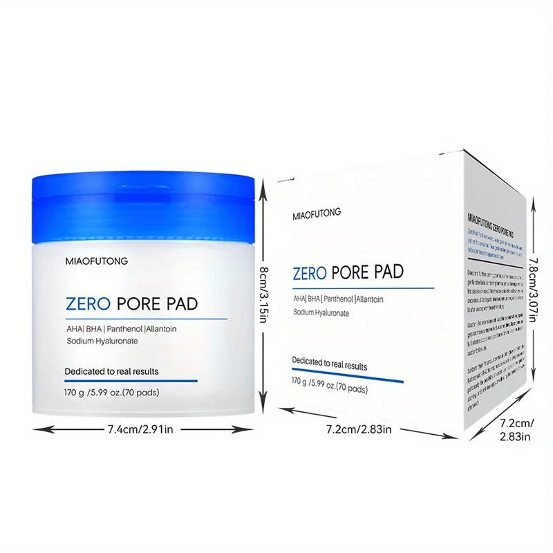 Hyaluronic acid cleansing and makeup remover pads.