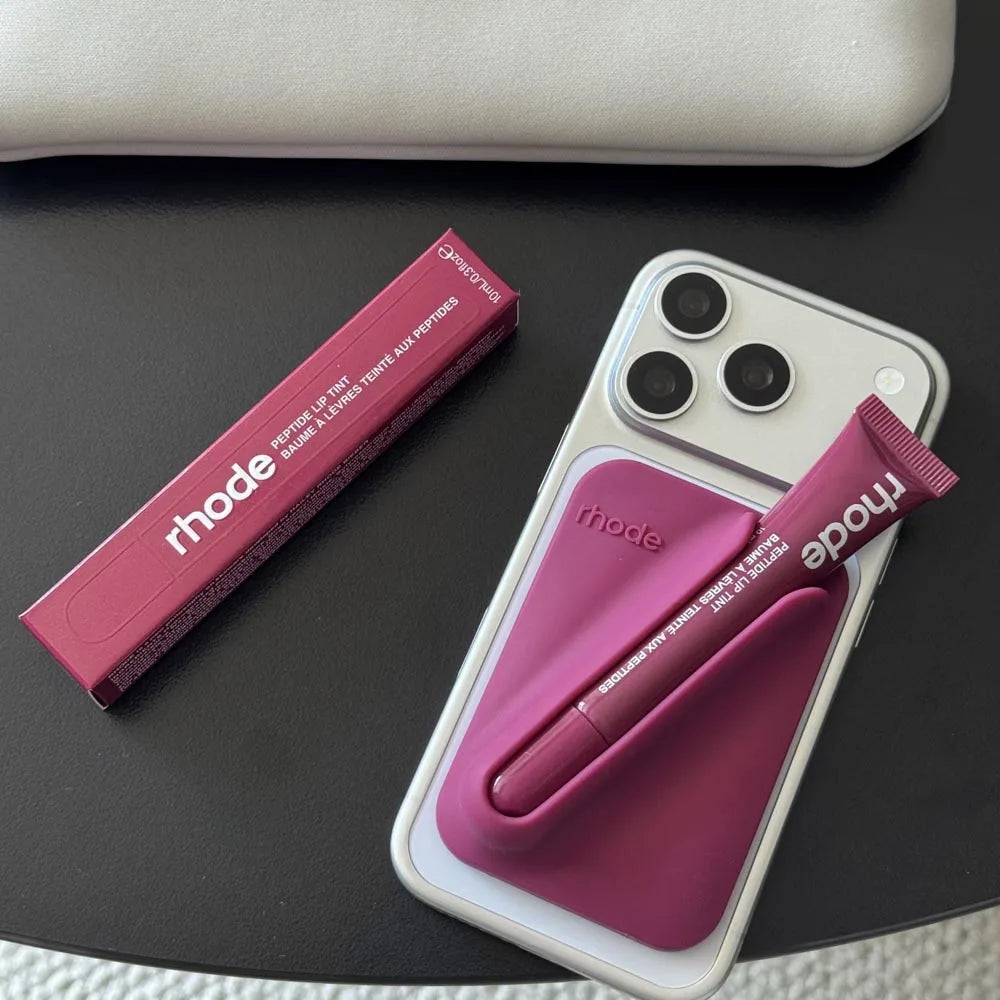 Rhode Universal Magnetic Snap-In Lipstick Case + Lipstick.