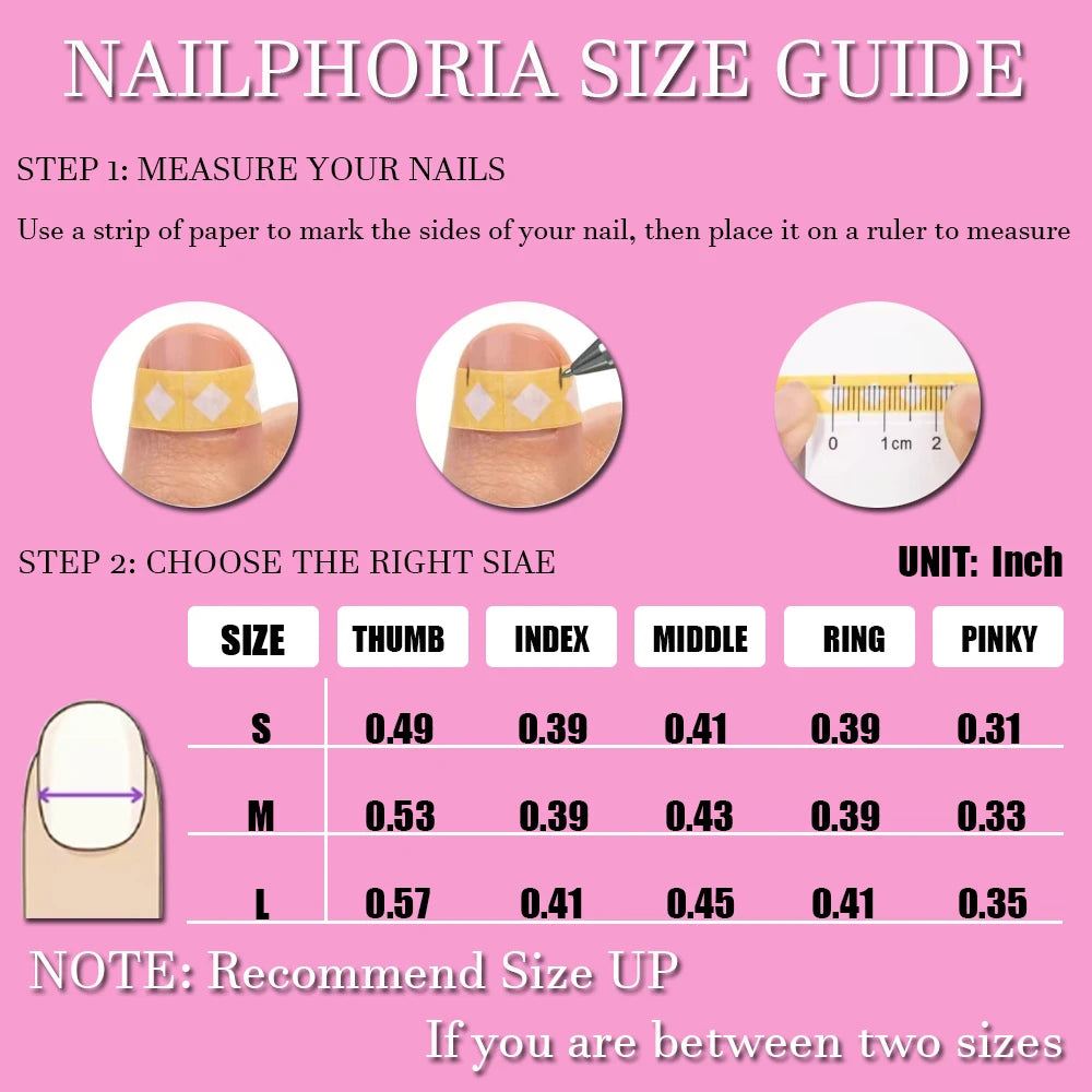 10PCS Diamond French Square Press on Nails.