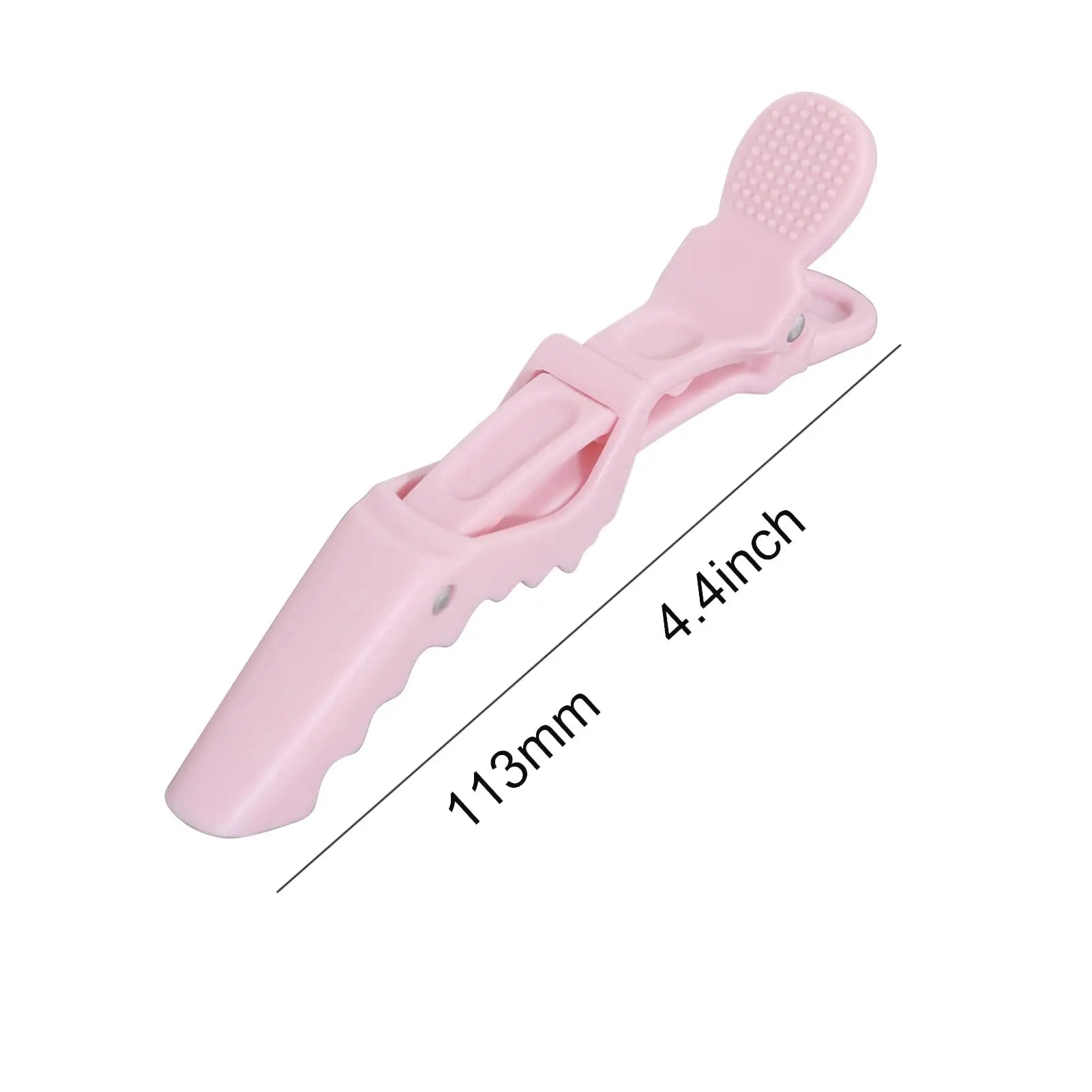 Pink Hair Clips Hairdressing Clamps