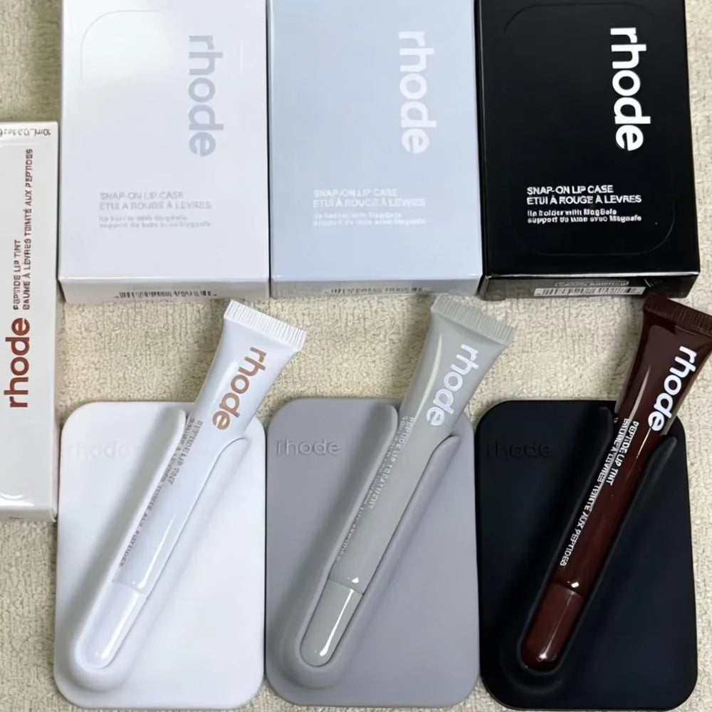 Rhode Universal Magnetic Snap-In Lipstick Case + Lipstick.