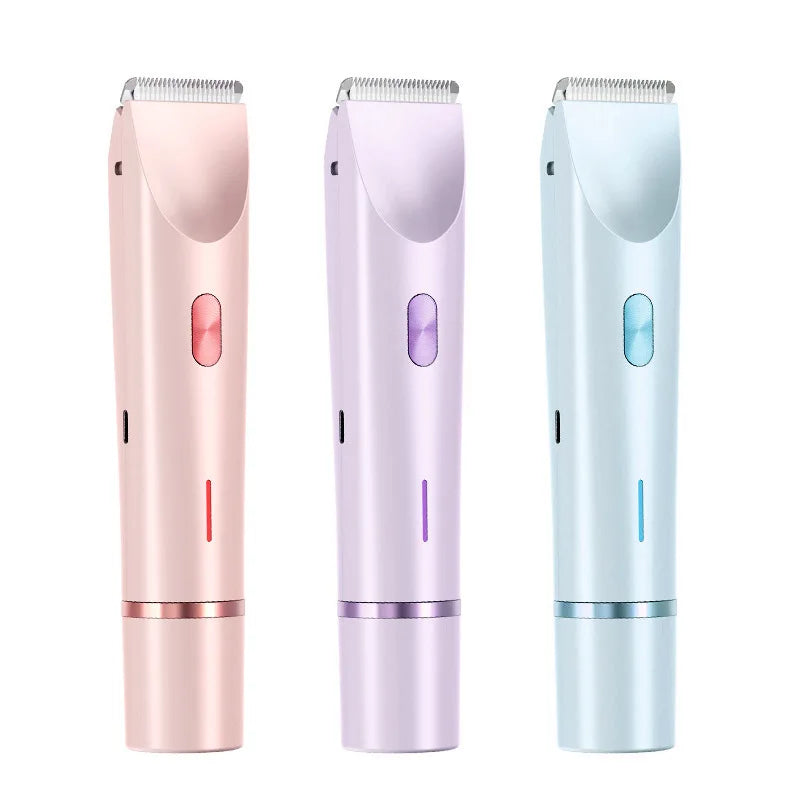Woman Double Head Electric Shaver Leg Underarm &Bikini.