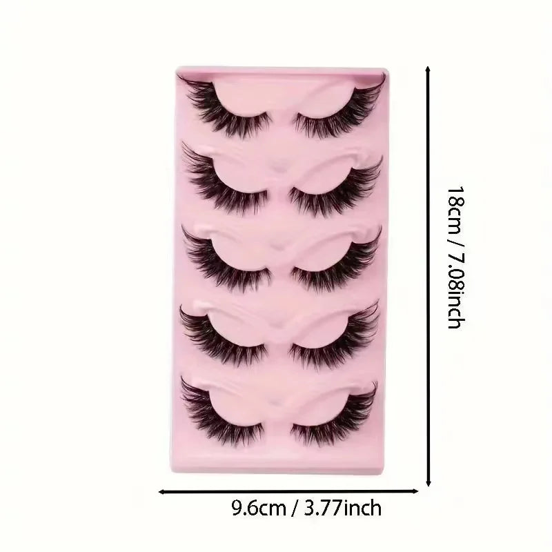 Cat Eye  Strip Lashes.