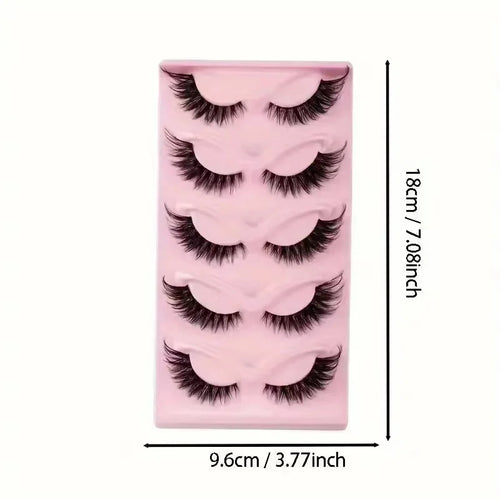 Cat Eye  Strip Lashes.